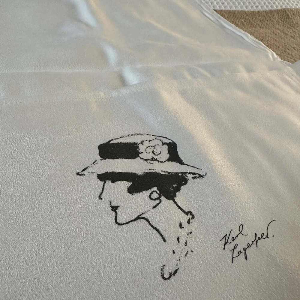 NWT Authentic Chanel Karl Lagerfeld ICOT3 Dust Bag - Picture 7 of 10